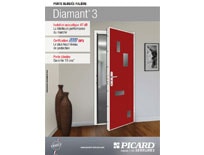 Porte blindée Diamand 3 - pose menuiserie pvc